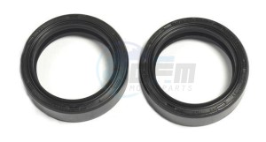 Product image: Athena - AR3707A - Front Fork seal Ø37x48x12.5/13.5 Double lips 