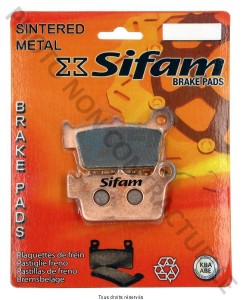 Product image: Sifam - S1076AN - Brake Pad Sifam Sinter Metal   S1076AN 