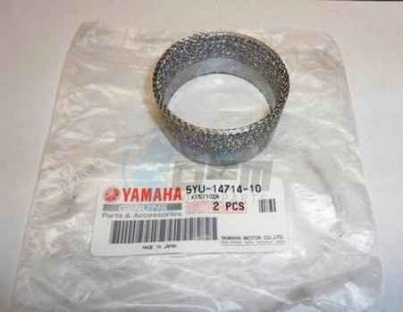Product image: Yamaha - 5YU147141000 - GASKET, MUFFLER  0