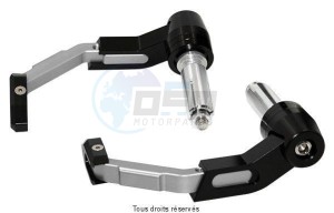 Product image: Sifam - PRL200A - Lever protections CNC Silver Ø 13-17mm Left and Right 