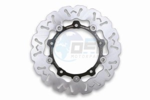 Product image: Malossi - 6216320B - Brake Disc WHOOP - Ø 267mm - Ep 3,5 mm 