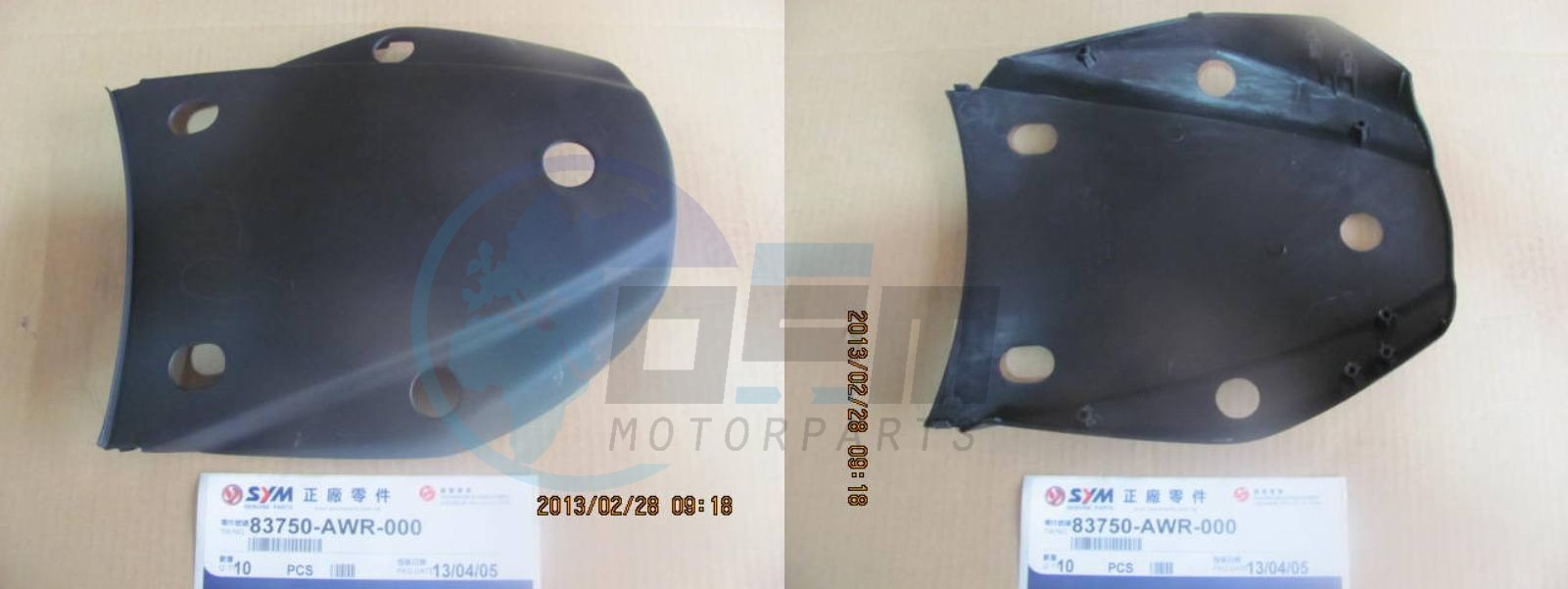 Product image: Sym - 83750-AAA-000 - RR CENTER COVER  0