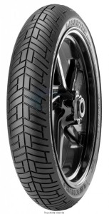 Product image: Metzeler - MET1529600 - Tyre  100/80 - 17 M/C 52S TL Lasertec Front 