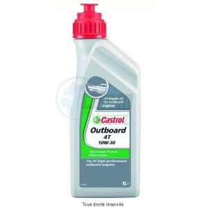 Product image: Castrol - CAST151AD7 - Oil 4T Nautisme Outboard 1L - Semi Synthetic 