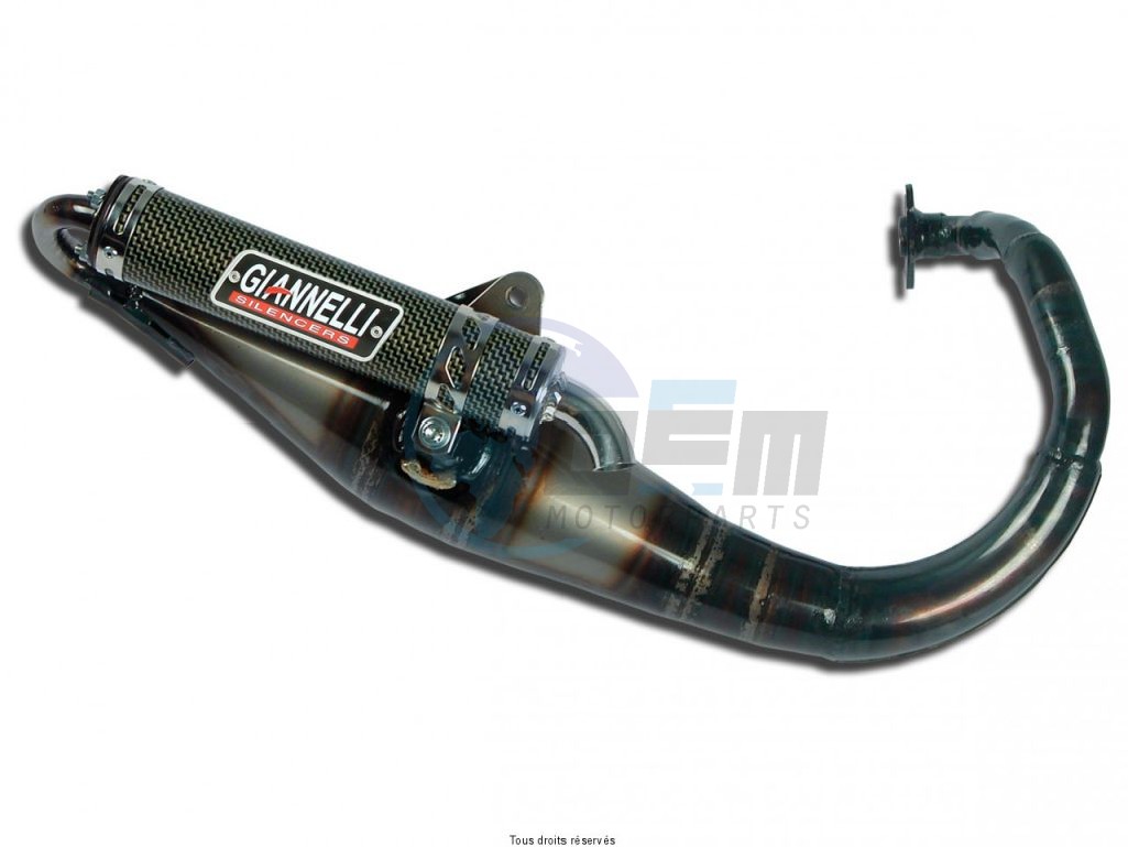 Product image: Giannelli - 31619E - Exhaust REVERSE AGILITY 50 R16 PEOPLE 50 2T / DINK 50 2T VITALITY 50 2T 03/08  0