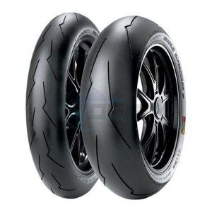 Product image: Pirelli - PIR2303600 - Tyre suitable for road use 120/70 ZR 17 M/C 58W TL DIABLO SUPERCORSA V2 
