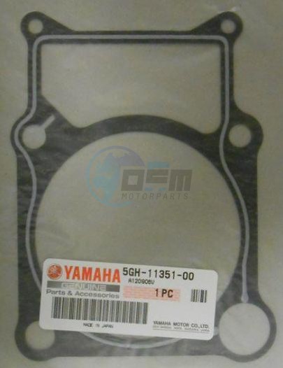 Product image: Yamaha - 5GH113510000 - GASKET, CYLINDER  0