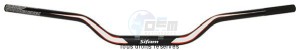 Product image: Sifam - GUIMT68 - Handlebar Cross  Ø 28.6 mm  Length 810mm / Height 50 mm 