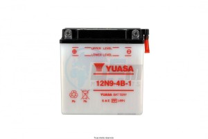 Product image: Yuasa - 812093 - Battery 12n9-4b-1 L 137mm  W 76mm  H 140mm 12v 9ah 