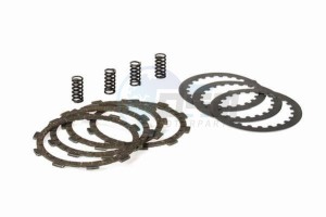Product image: Malossi - 5216541 - Clutch plate kit with sepertor plates and springs plus springs - for Moteurs MINARELLI AM 3>6 