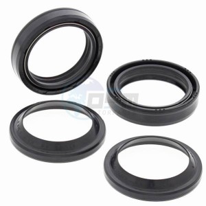 Product image: All Balls - 56-124 - Front Fork seal and dust seal kit KAWASAKI KDX 200 1995-2005 / KDX 250 1992-1994 / KL 600 1984-1984 