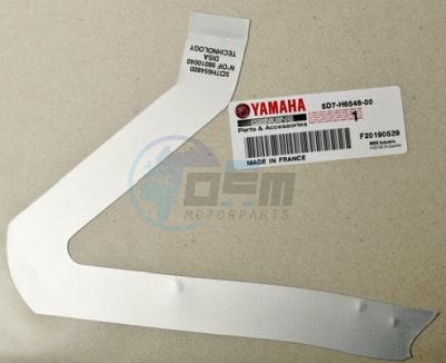 Product image: Yamaha - 5D7H65480000 - SEAT, INSULATOR 2  0