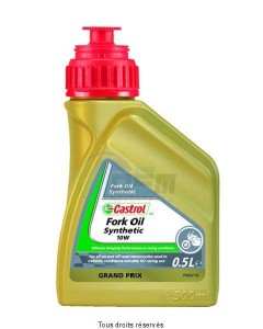 Product image: Castrol - CAST151AC4 - Oil Front Fork 10W EDGE 500mL - Full Synthetic 