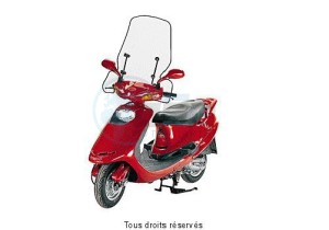 Product image: Fabbri - PAR1315A - Windscreen Kymco Heroism High without top edge  