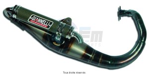 Product image: Giannelli - 31263E - Exhaust REVERSE  JET Force 09  Silencer  KEVLAR   
