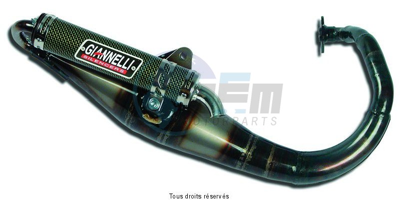 Product image: Giannelli - 31263E - Exhaust REVERSE  JET Force 09  Silencer  KEVLAR    0