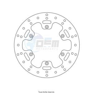 Product image: Sifam - DIS1195 - Brake Disc Suzuki  Ø240x134x118  Mounting holes 6xØ6,5 Disk Thickness 4 