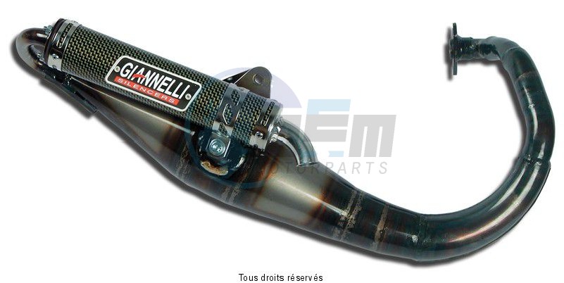 Product image: Giannelli - 31615E - Exhaust REVERSE OLIVERCITY 06 FOCUS 50 '06 Silencer  Kevlar    0