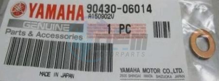 Product image: Yamaha - 904300601400 - GASKET   0