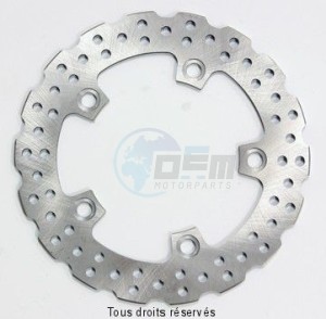 Product image: Sifam - DIS1214W - Brake Disc Yamaha Ø245x134x118  Mounting holes 6xØ6,5 Disk Thickness 3 