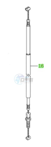 Product image: Suzuki - 58200-47H10 - Cable Assy,Clutch  0