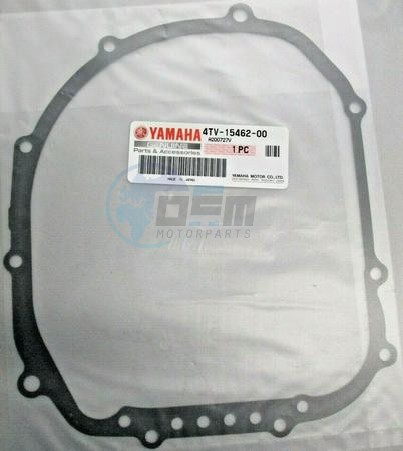 Product image: Yamaha - 4TV154620000 - GASKET, CRANKCASE COVER 3  0