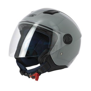 Product image: S-Line - DMJ4F1001 - Helmet Jet S779 LEOV - Grey Brillant - Size XS 