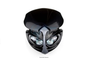 Product image: Kyoto - PLA1000 - Headlight spoiler - Street fighter cowl Black    
