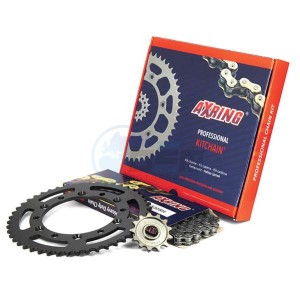Product image: Axring - 95T090016-SDR - Chain Kit Triumph Street Twin 900 Hyper Oring  Kit 17 41 
