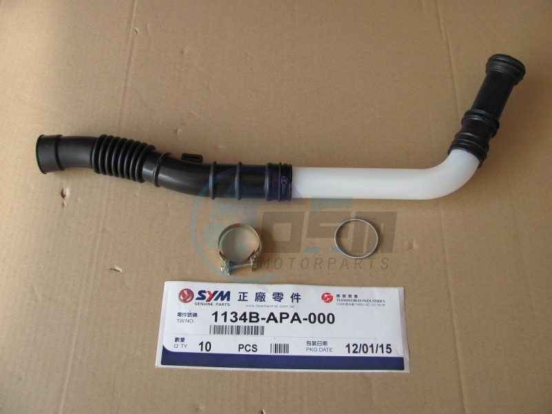 Product image: Sym - 1134B-APA-000 - L.COVER DUCT ASSY  0