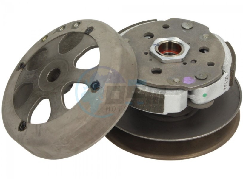 Product image: Vespa - 1A000802 - Driven pulley complete with clutch   0