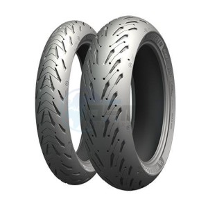 Product image: Michelin - MIC811140 - Tyre suitable for road use 190/50 ZR 17 M/C (73W) R TL ROAD 5 