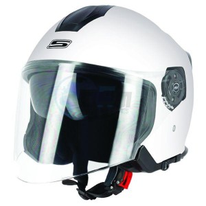 Product image: S-Line - JKY2G1002 - Helmet Jet S770 KYLE - White - Size S 