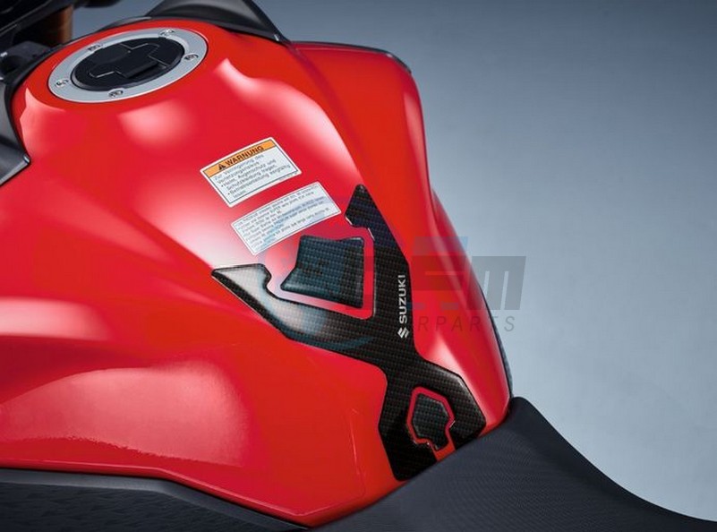 Product image: Suzuki - 990D0-13K01-CRB - Tank pad, carbon fiber, Gsx-S750  0