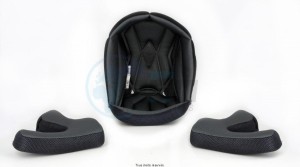 Product image: S-Line - CRO2GAC02B - Helmet inner lining S813  S  