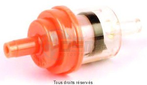 Product image: Kyoto - 97L1199 - Fuel filter Rond Orange Ø6mm    