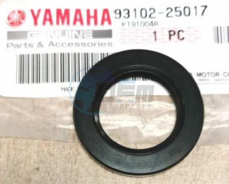 Product image: Yamaha - 931022501700 - OIL SEAL (25X40X5-101)  0