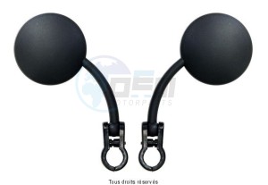 Product image: Kyoto - MIR9078 - Mirror Universal Fixation for Handlebar for 1 pair 