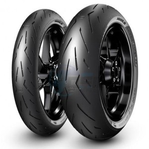 Product image: Pirelli - PIR2907500 - Tyre suitable for road use 200/55 ZR 17 M/C (78W) TL DIABLO ROSSO CORSA II 