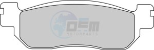 Product image: Ferodo - FDB2083SM - Brakepad Sinter metal Sinter Grip Maxi Scooter 