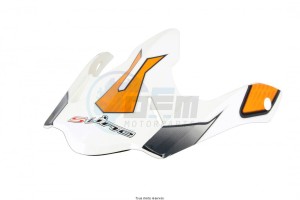 Product image: S-Line - CRO2GAC01OR - Cross helmet flap S813 Orange 