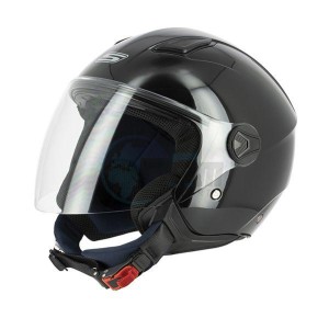 Product image: S-Line - DMJ1G1004 - Helmet Jet S779 LEOV - Black Brillant - Size L 