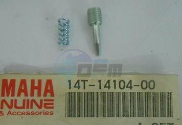 Product image: Yamaha - 14T141040000 - SCREW, AIR ADJUSTING   0
