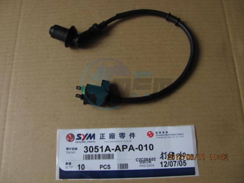 Product image: Sym - 3051A-A1A-000 - IGN. COIL ASSY  0
