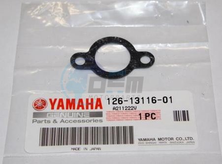 Product image: Yamaha - 126131160100 - GASKET, PUMP CASE  0