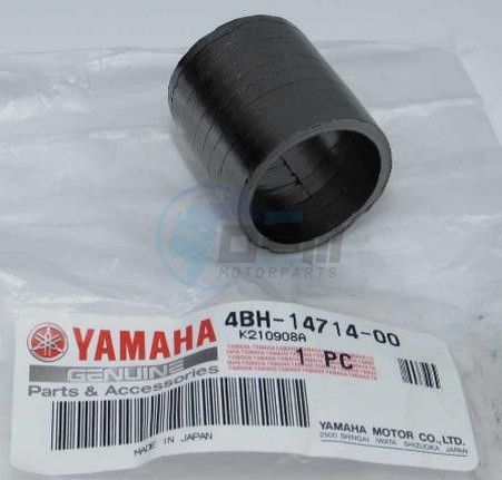 Product image: Yamaha - 4BH147140000 - GASKET, MUFFLER  1