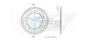 Product image: Esjot - 50-32150-38 - Chainwheel Esjot   Vendue sous Blister 