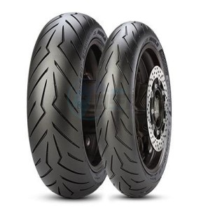 Product image: Pirelli - PIR2768900 - Tyre Scooter 120/70 R 15 M/C 56H TL DIABLO ROSSO SCOOTER 
