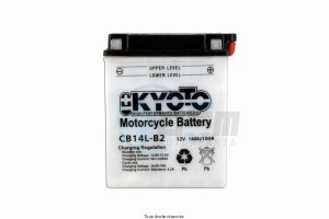 Product image: Kyoto - 712147 - Battery Yb14l-b2 L 135mm  W 91mm  H 167mm 12v 14ah Acid 0,87l 