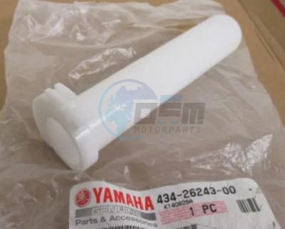 Product image: Yamaha - 434262430000 - TUBE, GUIDE.  0